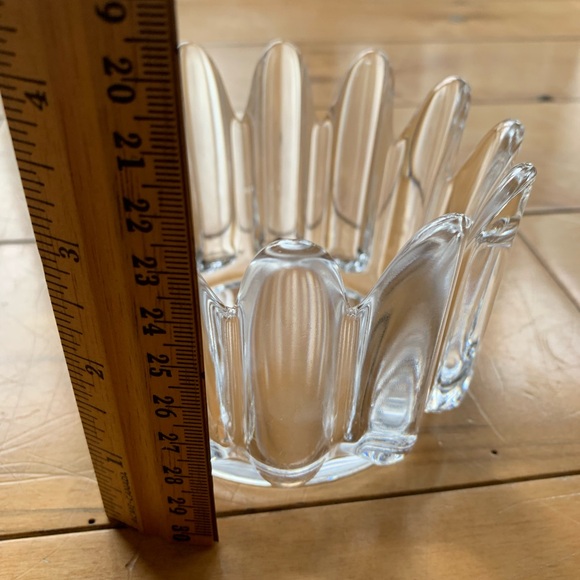 ORREFORS | Swedish Crystal 12 Point Bowl | Designed by Jan Johansson - Picture 5 of 7